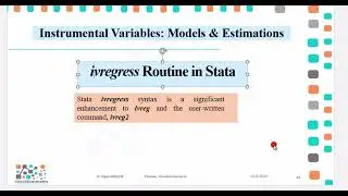 Multivariate 2SLS ivreg&ivregress_IV Estimations