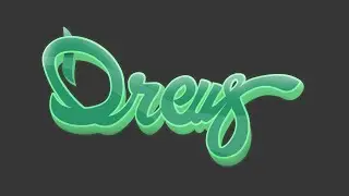 (Typography)Dreug Logo Speedart
