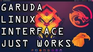 Garuda Linux Desktop Overview