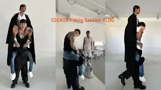 SSENSE Fitting Session VLOG