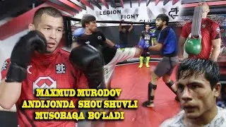 MAXMUD MURODOV  ANDIJONDA  SHOU SHUVLI MUSOBAQA BO’LADI
