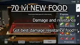 Undawn| New food, best damage resistance and PVE DMG at this moment