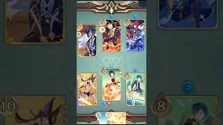 Kaeya Burst Dynamic Animated Genshin Impact TCG Card 