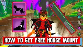How To Get The Free Horse Mount - World Zero | Roblox