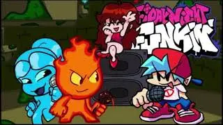 Friday Night Funkin - VS Fireboy & Watergirl - Crystal (1 Hour)