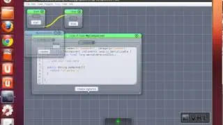 VRL-Studio: Integrated code editor