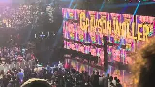 Smack Down Chicago 6/21/24 Grayson Waller entrance gets interrupted for no reason