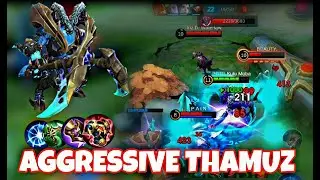 BUILD THAMUZ VS EVERYBODY  | GAMEPLAY MOBILE LEGENDS