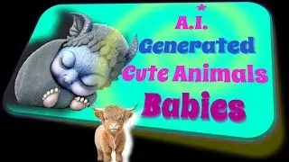 A.I. Generated Cute Animal Babies and Creatures | Million Dollar Resources