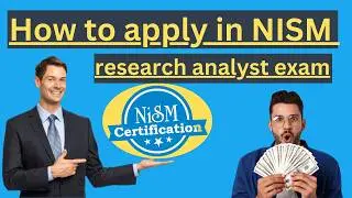 NISM Research Analyst | How to Get SEBI Certificate | Step By Step Guide