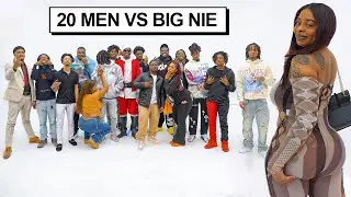 20 MEN VS 1 ADULT STAR: BIG NIE