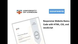 Responsive Website Basics Code with HTML, CSS, and JavaScript | All Quiz | Coursera