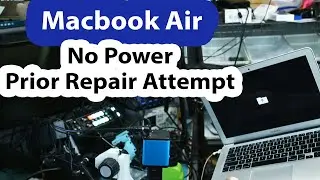 Macbook air No power Motherboard Repair and a lot of mail-ins.