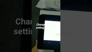 change network setting