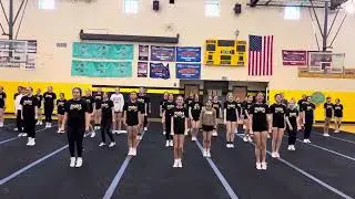 CLMS Cheer Haunted mansion choreography for assembly cheer routine 2024