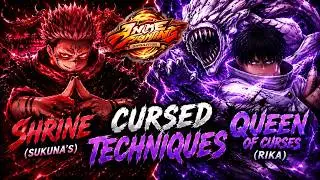 How To Get Shrine and Queen Of Curses, Cursed Techniques + Showcase | Anime Fighting Simulator (AFS)