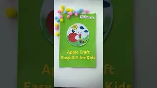 This Apple Craft Is TOO CUTE 🍎🐛 – Easy DIY for Kids That’ll Make You Smile!