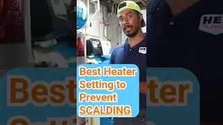What temperature a water heater should be set at -- why don't commercial heaters BURN you??