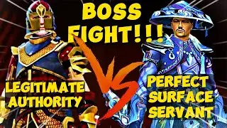 Perfect Surface Servant Level 6 vs NEW Legitimate Authority LEVEL 6 BOSS!!! | Shadow Fight 3