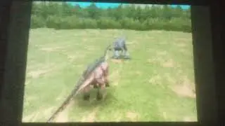 Dinosaur King DS Opisthocoelicaudia VS Irritator