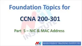CCNA 200-301 Hindi - Foundation Course - Part 5 - NIC & MAC Address