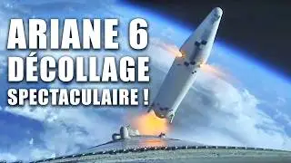 SPECTACULAR IMAGES of the Ariane 6 takeoff! (Replay)