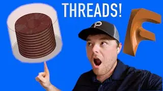 How to Create Internal and External Threads in Fusion 360!
