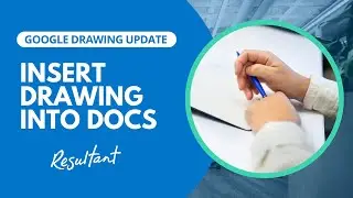 How to Insert Google Drawing Into Google Docs
