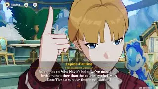 Genshin Impact:Reuniting With Lepine-Pauline