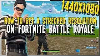 HOW TO USE STRETCHED ON PC FORTNITE!