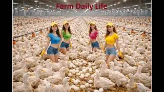 Vietnam's MASSIVE 50,000 Duck Farm is AMAZING | Farm Daily Life
