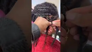 Easy 💫 #locs #locjourney #locstyles #locretwist