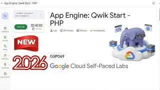 App Engine: Qwik Start - PHP | GSP069 | 