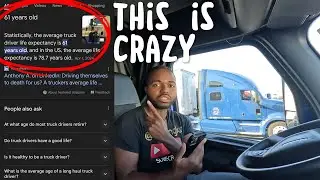 Truck drivers life’s expectancy is crazy! no way this is true