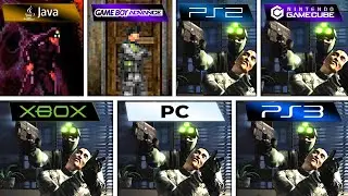 Splinter Cell Pandora Tomorrow (2004) Java vs GBA vs PS2 vs GameCube vs XBOX vs PC vs PS3