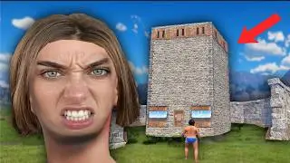 I Walled Off A Toxic EGirl Streamer Team - Rust Trolling