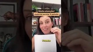 DICA: Material Escolar X Pensão Alimentícia