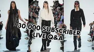 30K Subscriber Live Q&A