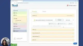 ivaultx Family Digital Vault Platform Demo