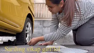 Changed my flat tire on my own | Girl Power!