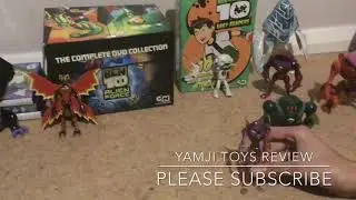 Showing all of you guys my Ben 10 toys