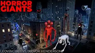Leovincible VS Trevor Henderson | Horror Giants Size Comparison (Part 1)