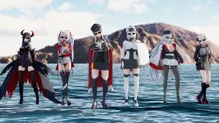 【Azur Lane MMD】 Tony Iggy-Astronomia (Coffin Dance)