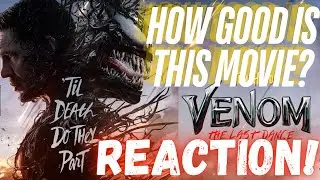 Venom: The Last Dance Out Of The Theater Reaction!