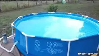 Каркасный бассейн Intex 28202 Metal Frame Pool (305х76) - fiksiki.com.ua