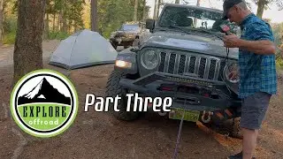 Camping, some Offroading in the Jeeps and spending some time by a river