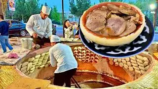 You've Never Seen Like This! Uzbekistan's SAMSA FACTORY Breaks Records in Central Asia!