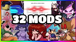 32 MODS FOR FNF MOBILE V-SLICE! 🌟