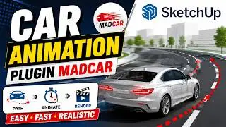 How to Rig a Car using MadCar Plugin and Car Animation |3d studio max Tutorial
