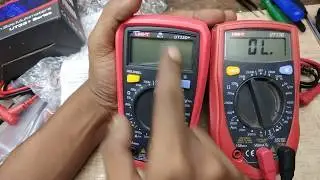 today I bought a digital multi meter 